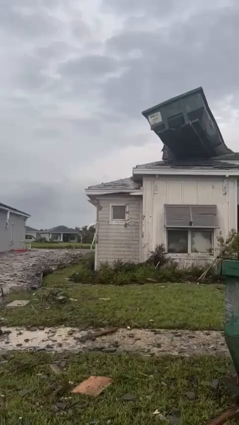 The damage left by Hurricane Milton in Florida